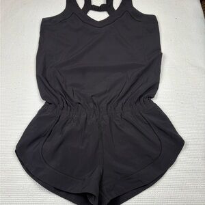 Lululemon Black Running Romper